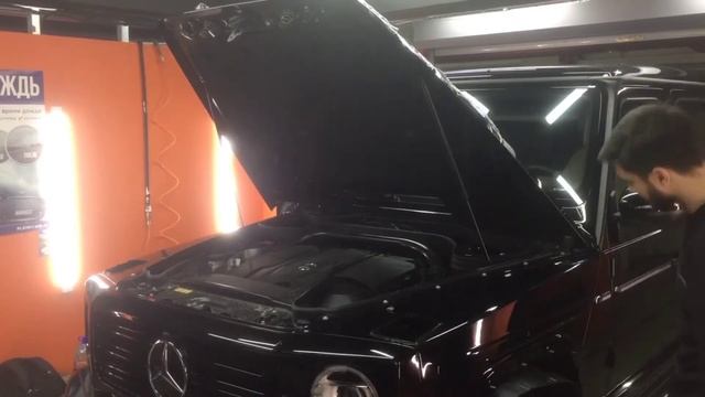 Mercedes-Benz G-класс. Демонтаж старой пленки и Оклейка кузова защитной пленкой. | #PlenkiSPb смотреть онлайн