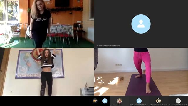 Мастер класс для 5-А «Йога для детей» от профессионального инструктора М. Коноваленко (Berlin) смотреть онлайн