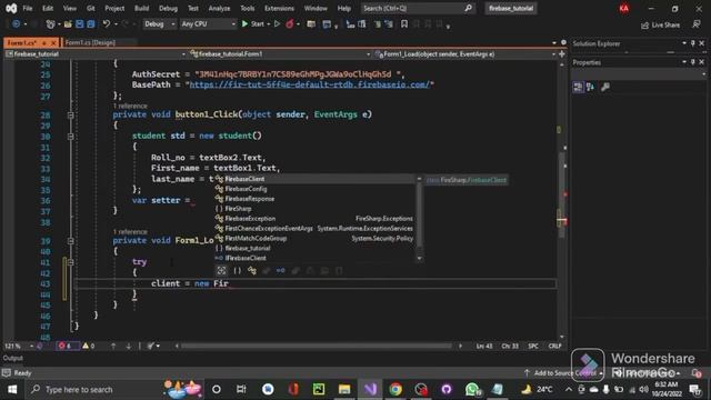 Working on Firebase with .Net, C#. Insertion, Deletion, Update, Retrieving. смотреть онлайн