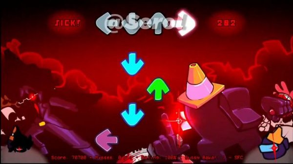 Human Black and Black Sings Defeat V4