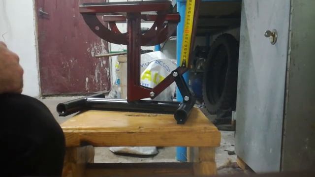 Подъемник для мотоцикла своими руками смотреть онлайн