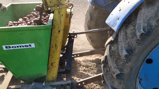 Трактором т-40 #посадка картофеля польской сажалкой смотреть онлайн