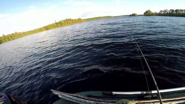 Рыбалка в Карелии. Медвежьегорский район. 1 часть смотреть онлайн