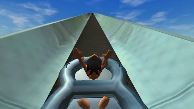 RCT3 water slide of death смотреть онлайн