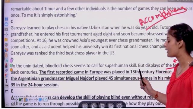 IELTS Reading Cambridge 17 (Reading 4 Part 2): Timur Gareyev- Blindfold Chess Champion. смотреть онлайн
