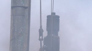 Работа трубчатого дизель-молота