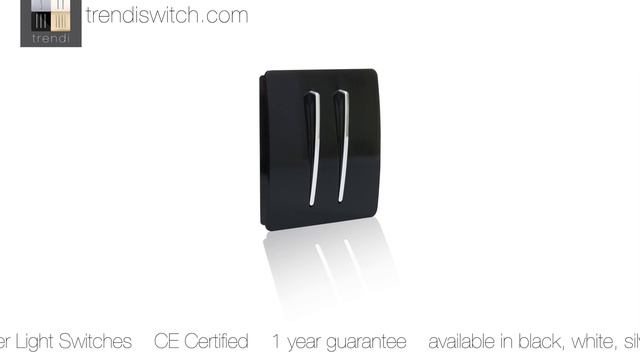 Trendi Black White Silver & Gold Decorative Rocker Light Switches; 1,2,3,4 Gang 10 amp switches смотреть онлайн