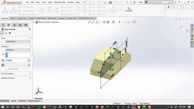 Drone (quadcopter) using Solidworks part 2 смотреть онлайн