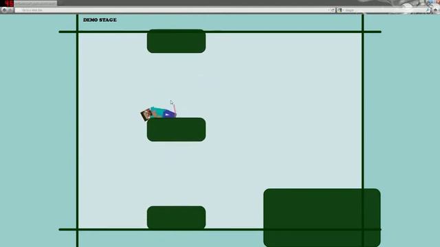 Actionscript 3 Ragdoll Demo - Minecraft! смотреть онлайн