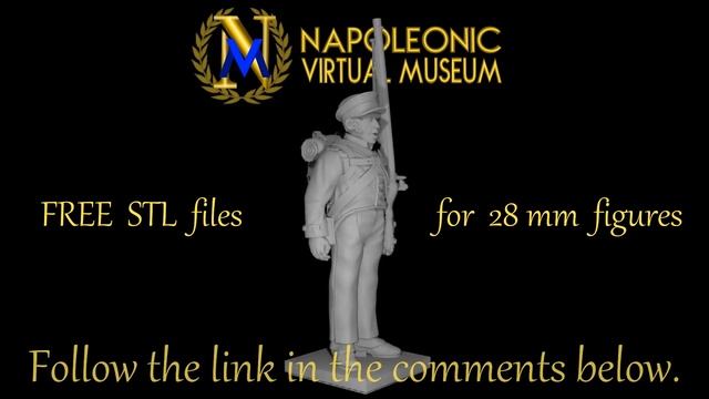 Napoleonic 28 mm Free Samples STL for 3D printing смотреть онлайн