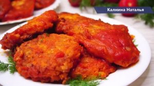Котлеты Без грамма Мяса, сразу и не поймешь, что они без мяса, особенно часто такие готовлю летом
