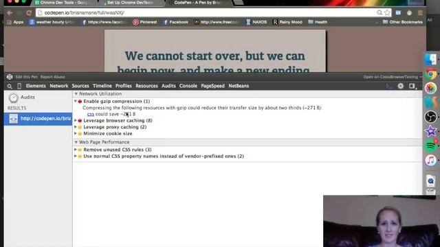 Chrome Dev Tools: Audits Tab смотреть онлайн