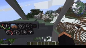 How to Fly a Helicopter in Minecraft (Immersive Vehicles) [Gyro Hero]