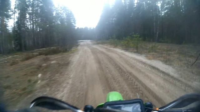 один день из жизни Kawasaki Klx250