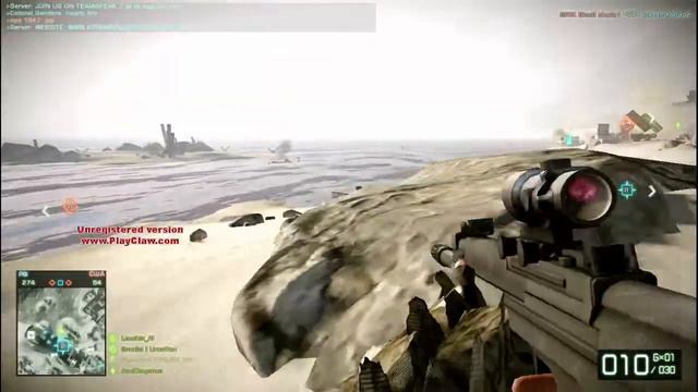Обзор игры Battlefield Bed Company2 смотреть онлайн
