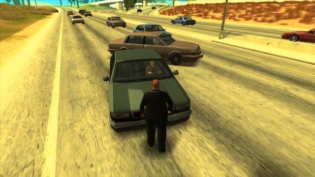 GTA SA: Busted + Random skin #13 смотреть онлайн
