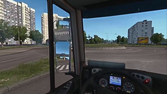 ETS2 1.38 Open Beta RusMap 2.1.1 Iveco Stralis Tver - Tula смотреть онлайн