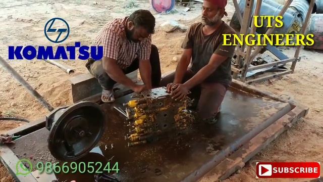 PC200-6 HYDRAULIC PUMP, CONTROL VALVE BANK & ELECTRICAL REPAIR #9866905244 @utsengineer.komatsu смотреть онлайн