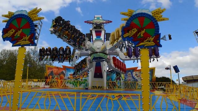 DROPZONE off ride - Fête foraine Caen 2017 смотреть онлайн