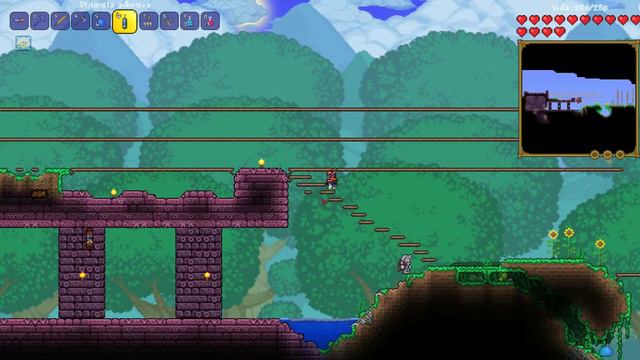 PREPARANDO EL AREA DE COMBATE - EPISODIO 19 - TERRARIA смотреть онлайн