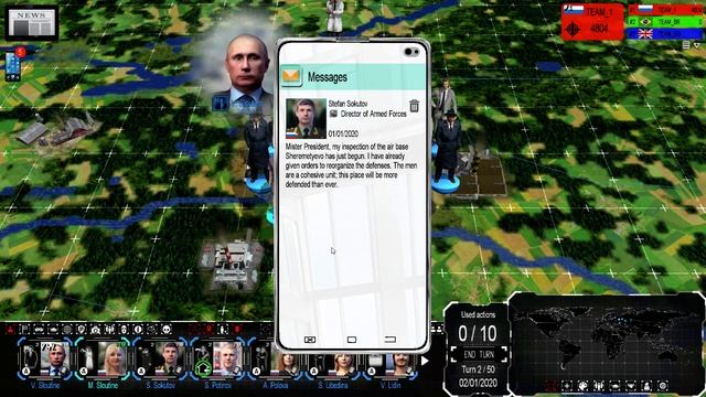 4th Generation Warfare - Early Access Gameplay [TBS Turn-Based Strategy + Management + Simulation] смотреть онлайн