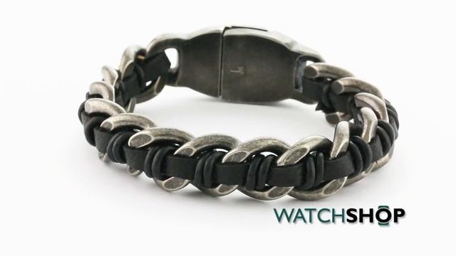 Police Jewellery Men's Stainless Steel Shock Bracelet (25600BSE/01-L) смотреть онлайн