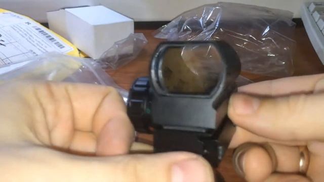 Коллиматорный прицел и переходник планка на дуло смотреть онлайн