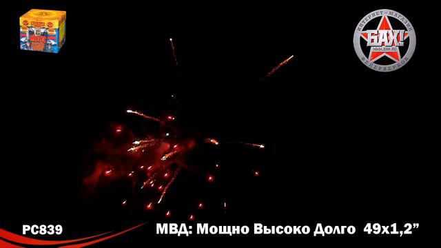 РС839 Фейерверк МВД: мoщнo, высoкo, дoлгo смотреть онлайн