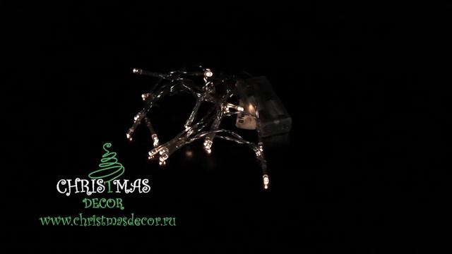Недорогая светодиодная гирлянда Теплое свечение смотреть онлайн