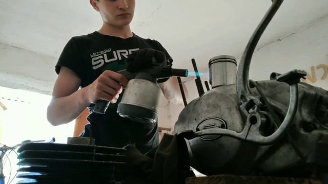 ИЖ ЮПИТЕР 5 который простоял 10 лет в хлам ожил. Полная реставрация мотоцикла ДО и ПОСЛЕ Юпитер 199 смотреть онлайн