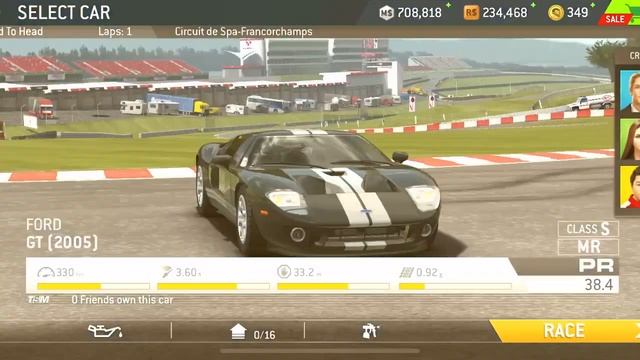 Real Racing 3 | Ford Gt | Pro/Am Series | V8 Performance Brawl смотреть онлайн