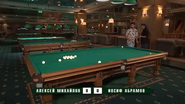 Интервью Иосифа Абрамова и мастер-класс для ведущего «Мир бильярда» смотреть онлайн