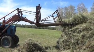 Покосы и вывоз сена! Мтз-80 и Т-40