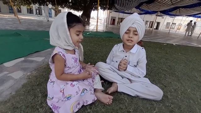 gagandeep kaur 2 year and manraaj singh 5 year mool mantra jaap смотреть онлайн