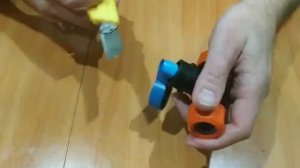 Слепая трубка для капельного полива Perfo-Plus (16 мм) 1/2" и цанговые зажимы ЖУК.