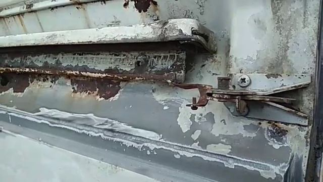 Рельса сдвижной двери VW T3 устала смотреть онлайн