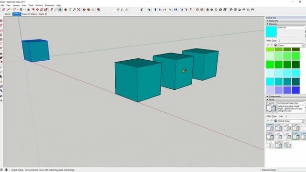 SketchUp Paint Bucket Tips and Tricks - SketchUp Quick Tips