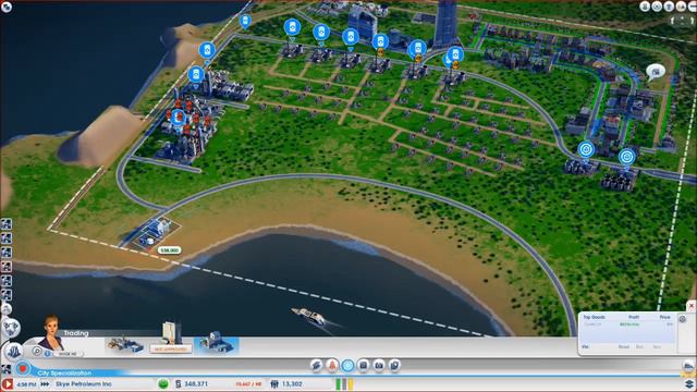 Skye's - Let's Play SimCity - Part 6 - Trade Ports ! смотреть онлайн