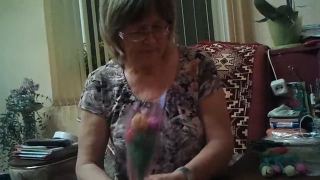 Тюльпаны из конфет смотреть онлайн