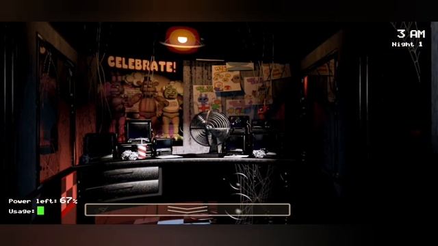Прохождение FNAF 1. Первая ночь. смотреть онлайн
