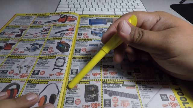 New Hercules Circular Saw Bauer Chain Saw@ Coupon Book Harbor Freight