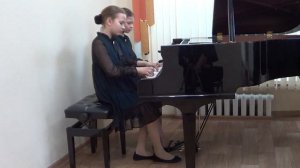 Вальс «Маскарад»   А. Хачатурян  и «ЧАРДАШ»  Л. Шитте в 4 руки