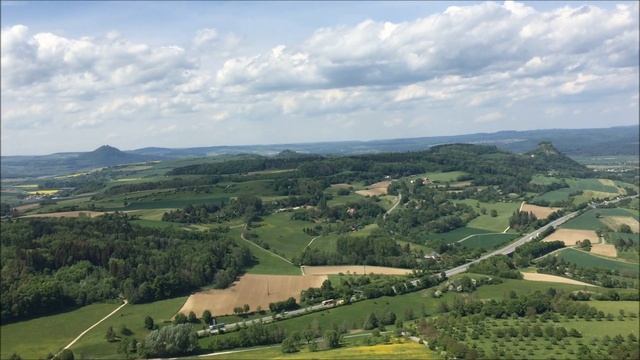 Руины крепости Хохентвиль, Зинген, Боденское озеро, достопримечательность. смотреть онлайн