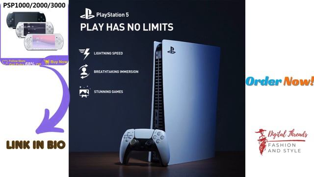Japanese Version Sony Game PlayStation 5 PS5 Console | #AliExpress #Amazon смотреть онлайн
