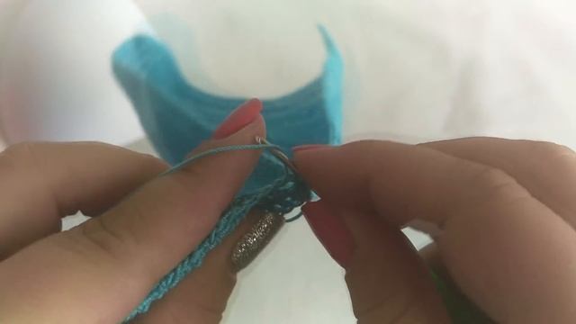 Купальник крючком. Лиф. смотреть онлайн