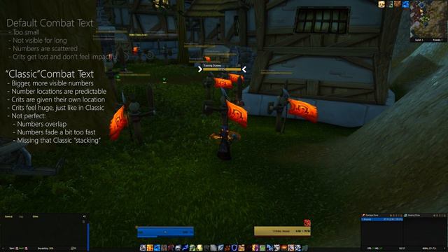 Improving Retail WoW Combat Text смотреть онлайн
