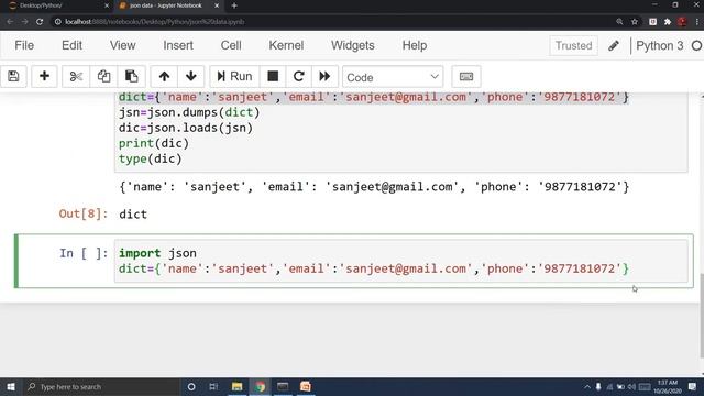 #66 Python Json Module смотреть онлайн