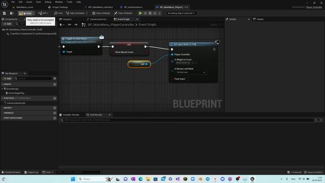 01 МЕНЮ: ПОДГОТОВКА ПРОЕКТА/01 MENU:PROJECT PREPARATION [UE5.1 TUTORIAL MENU] смотреть онлайн