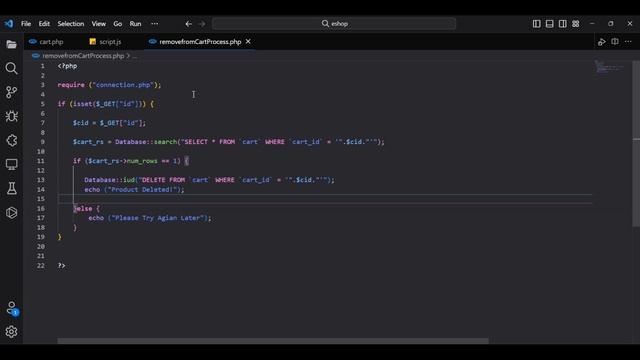 Efficient PHP Programming: Mastering Cart Page Product Removal смотреть онлайн