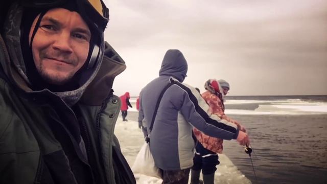 Зимняя рыбалка на Ладоге. Район Дубно. смотреть онлайн